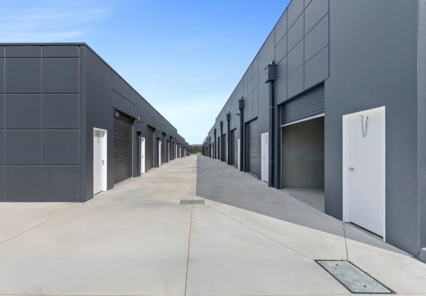 Modern commercial industrial business park in Breakwater, Geelong