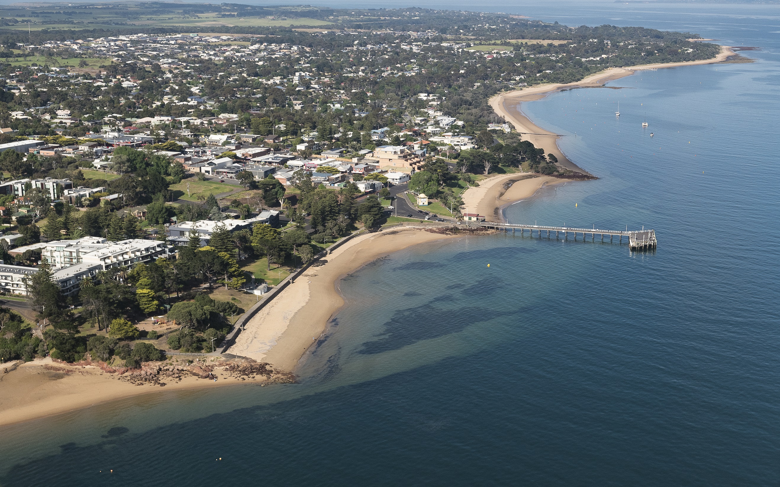 Modern coastal residential development in Cowes, Phillip Island